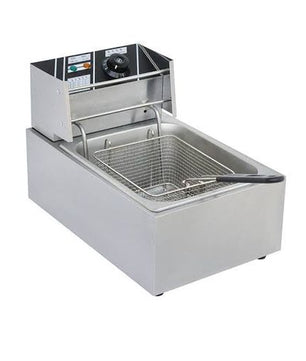 Friteuse électrique commerciale 6 L - Acier inoxydable