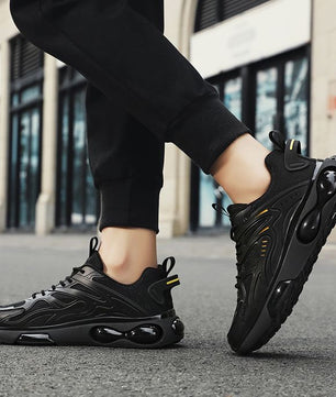 Baskets mode homme ALagzi 2024 - Noir