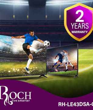 Téléviseur intelligent ROCH 43 pouces + Android (RH-LE43DSA-