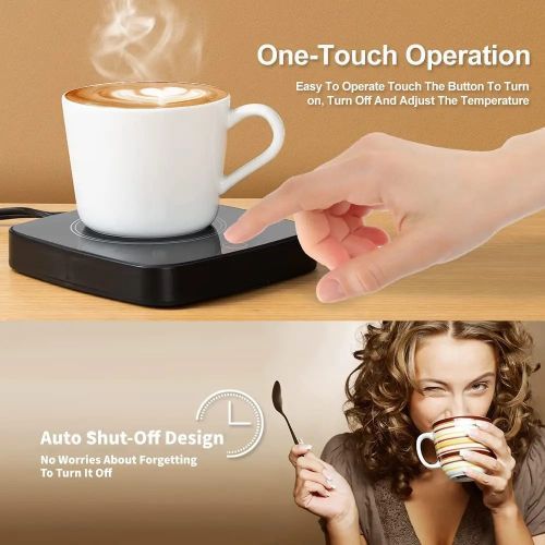 Chauffe-tasse à café et chauffe-lait - 3 réglages de température