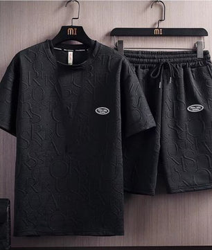 Ensemble t-shirt et short pour homme, tenue de sport décontractée à imprimé 3D