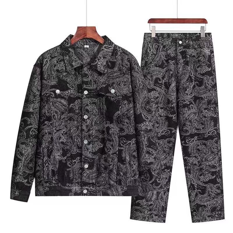 ENSEMBLE VESTE JEAN NOIR