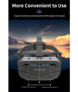 Casque VR 3D/Réalité virtuelle pour tous les téléphones