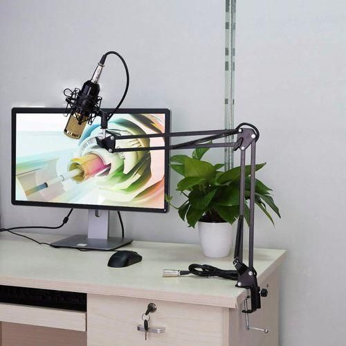 Kit de microphone à suspension professionnel BM800 Studio Live