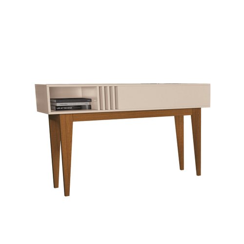 Buffet HB Bless 7042 - Chêne foncé et noir