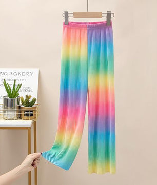 Pantalon long arc-en-ciel tendance pour filles de Camiwind
|