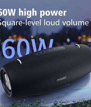 Enceinte portable sans fil Zealot S67 avec technologie BT 5.0