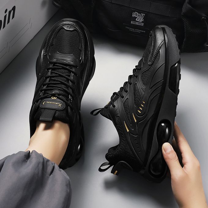 Baskets mode homme ALagzi 2024 - Noir