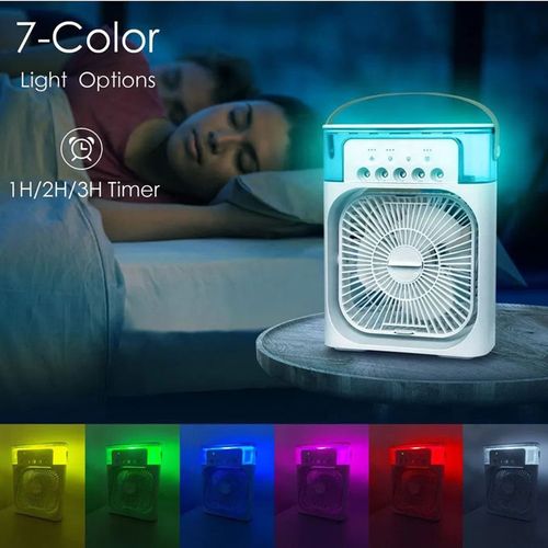 Humidificateur à pulvérisation à cinq trous avec ventilateur électrique