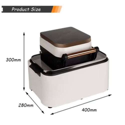 Friteuse à air numérique Solver Crest de très grande capacité de 15 L