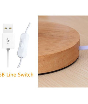 Lampe de bureau USB, veilleuse de chevet à LED, lampe décorative