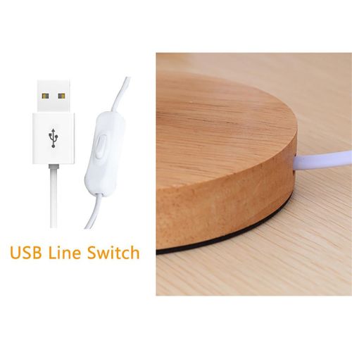 Lampe de bureau USB, veilleuse de chevet à LED, lampe décorative