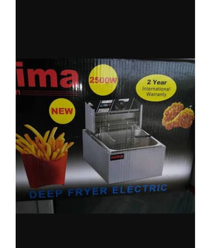 Friteuse électrique commerciale 6 L - Acier inoxydable