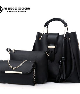 Mateamoda Lot de 3 sacs à main pour femmes Sacs à main pour dames Sacs à main Sacs hobo