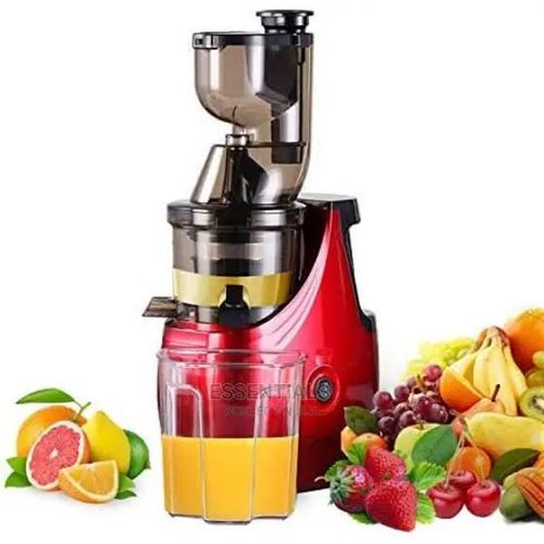 Extracteur de jus lent à mastication et à pression à froid avec grande ouverture d'alimentation