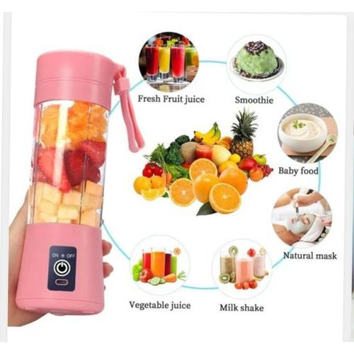 6 Blades Rechargeable Fruit Smoothie Blender
