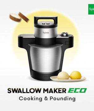 Syinix Swallow Maker ECO - Cuisson et pilement d'ignames/fufu multifonctionnel