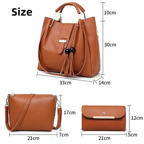 Mateamoda Lot de 3 sacs pour femmes Sacs à main Sacs à bandoulière