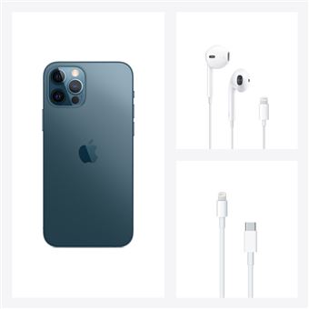 Apple iPhone 12 Pro 6,1" 128 Go Double SIM 5G Bleu pacifique