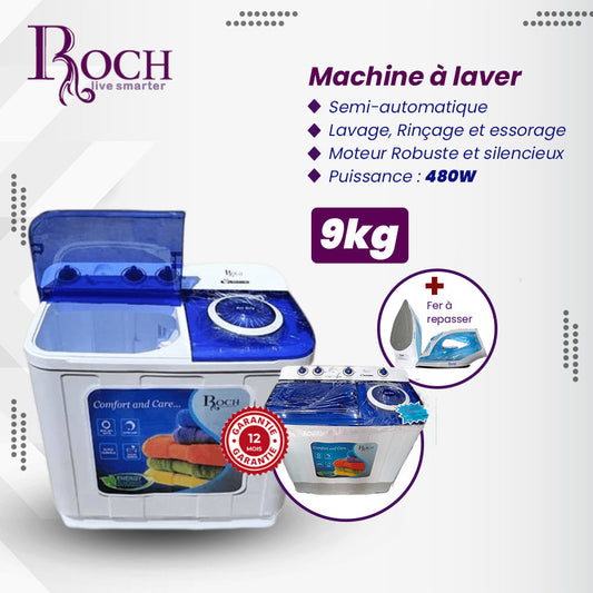 Machines à laver 9Kg