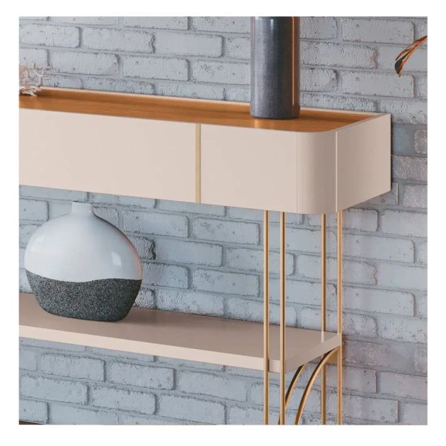 Buffet VIVANT- 7090 - Cinamomo / Blanc Cassé