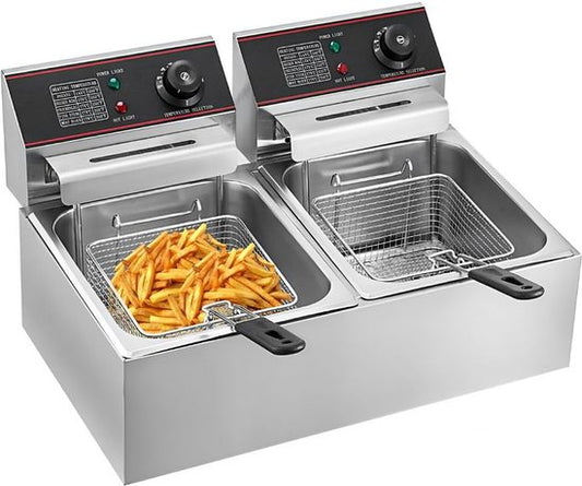 Friteuse Double PerfectGear - Friteuse Double - Friteuse Double - 2 x 6 Litres