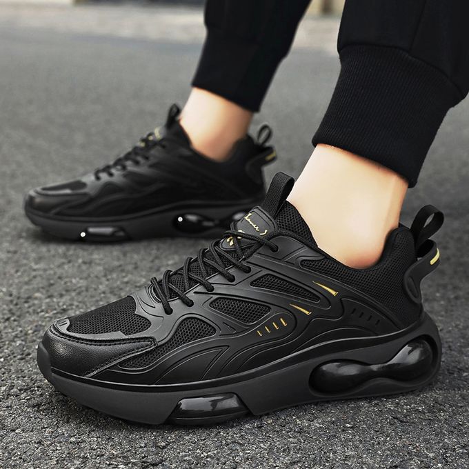 Baskets mode homme ALagzi 2024 - Noir