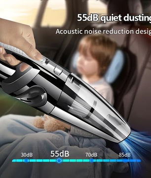 Aspirateur sans fil rechargeable TIMBUTUS pour voiture et maison, 120 W