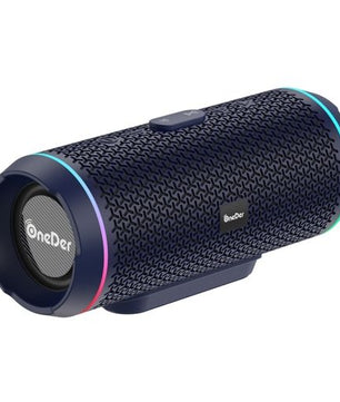 Enceinte Bluetooth 5.0 Oneder V10 TWS avec lumière LED colorée