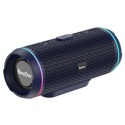 Enceinte Bluetooth 5.0 Oneder V10 TWS avec lumière LED colorée