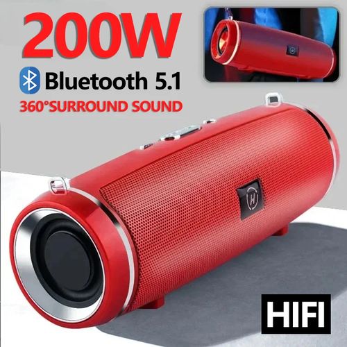 Enceinte Bluetooth portable sans fil 3D pour l'extérieur