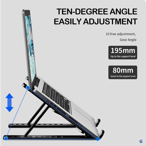 Support réglable pour ordinateur portable et téléphone EAGEAT à 10 vitesses