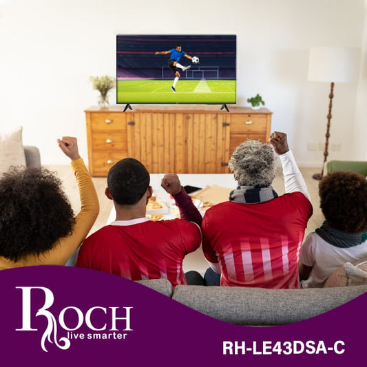 Téléviseur intelligent ROCH 43 pouces + Android (RH-LE43DSA-