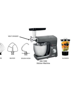 Robot de cuisine 3 en 1 Binatone (KM-1300) + 2 ans de garantie
