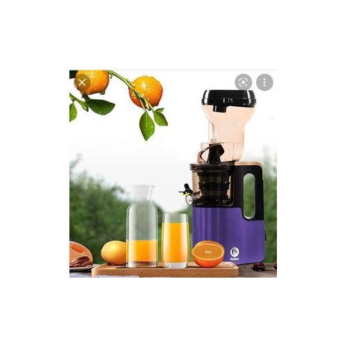 Extracteur de jus lent à mastication et à pression à froid avec grande ouverture d'alimentation