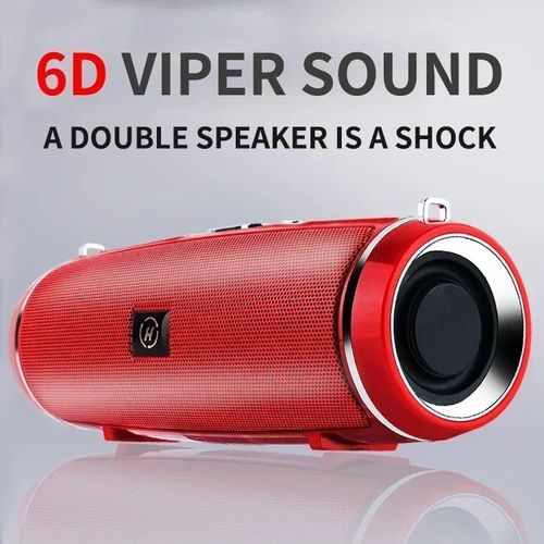 Enceinte Bluetooth portable sans fil 3D pour l'extérieur