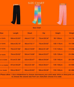 Pantalon camiwind Fashion pour filles à fleurs roses