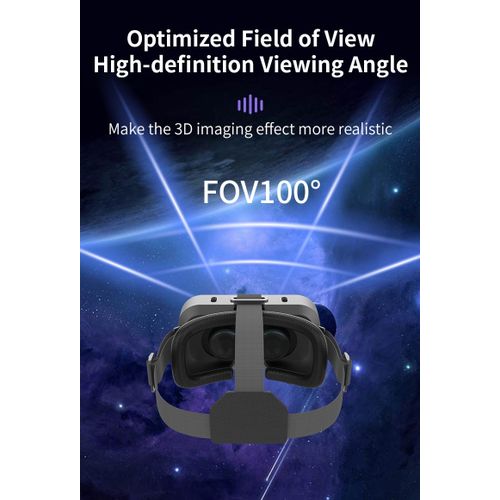 Casque VR 3D/Réalité virtuelle pour tous les téléphones