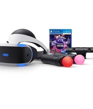 Pack Sony Computer Entertainment Playstation VR, Motion Move, jeu PS VR World (PS 4 et 5)
