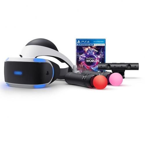 Pack Sony Computer Entertainment Playstation VR, Motion Move, jeu PS VR World (PS 4 et 5)