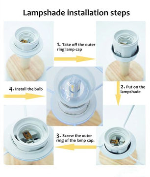 Lampe de bureau USB, veilleuse de chevet à LED, lampe décorative