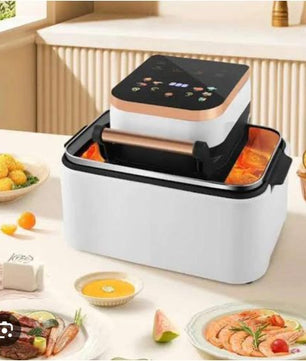 Friteuse à air numérique Solver Crest de très grande capacité de 15 L
