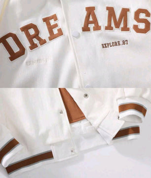 Veste à capuche à cordon de serrage et à rayures pour homme, motif lettres brodées, grande taille